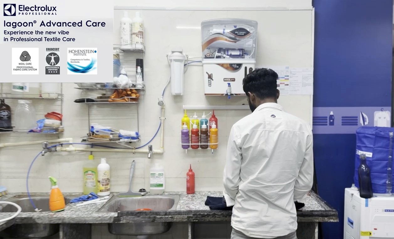 Professional garment care at DomTom Delhi