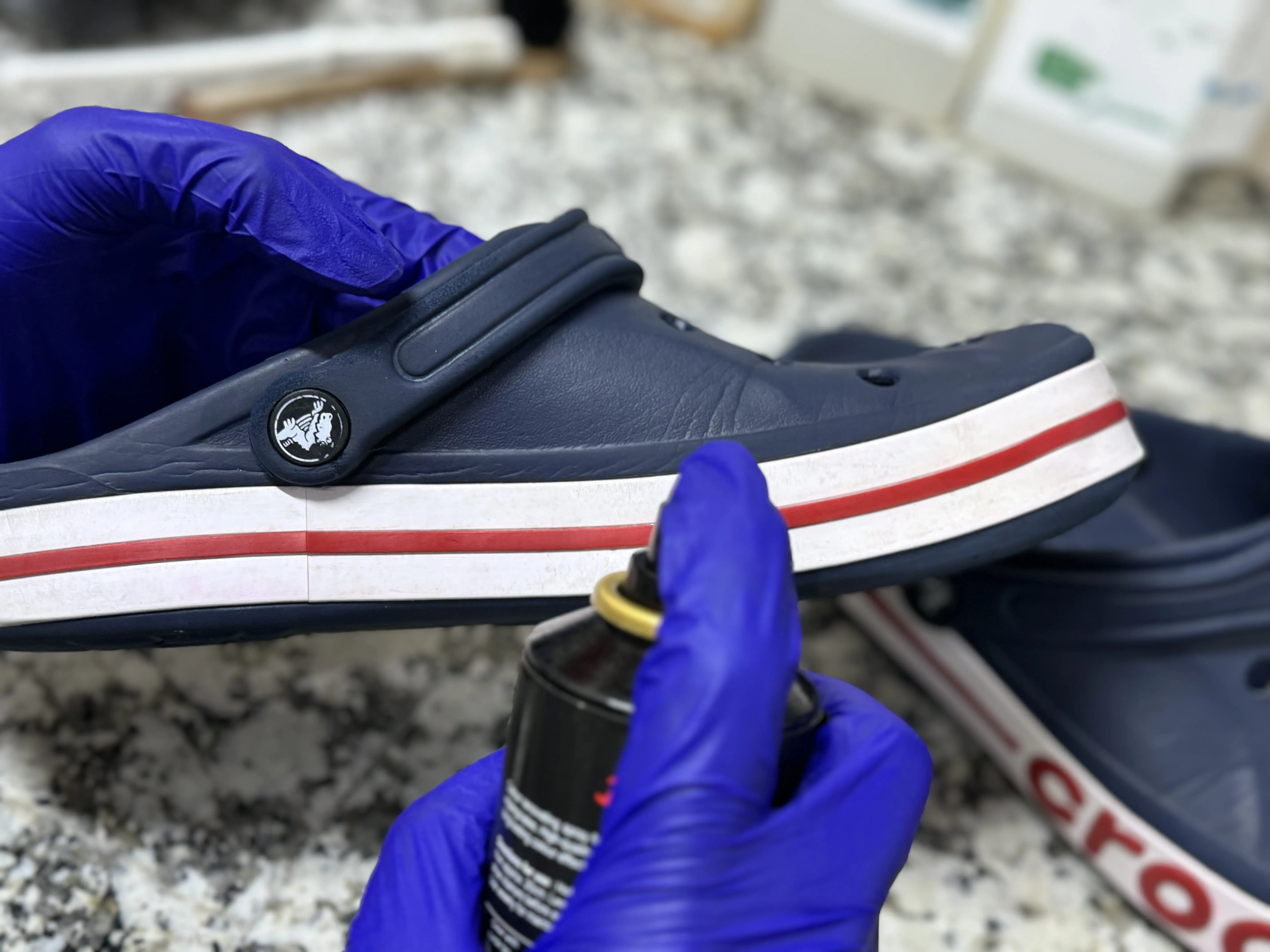 Sneaker cleaning at DomTom Delhi