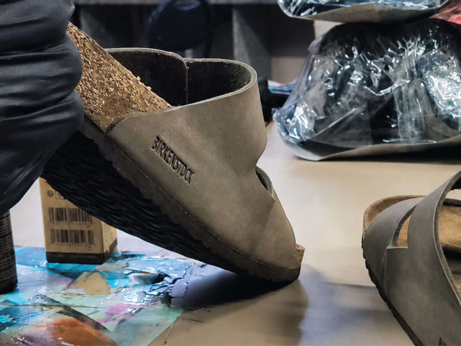 DomTom Birkenstock deep cleaning — footbed, cork, and suede care